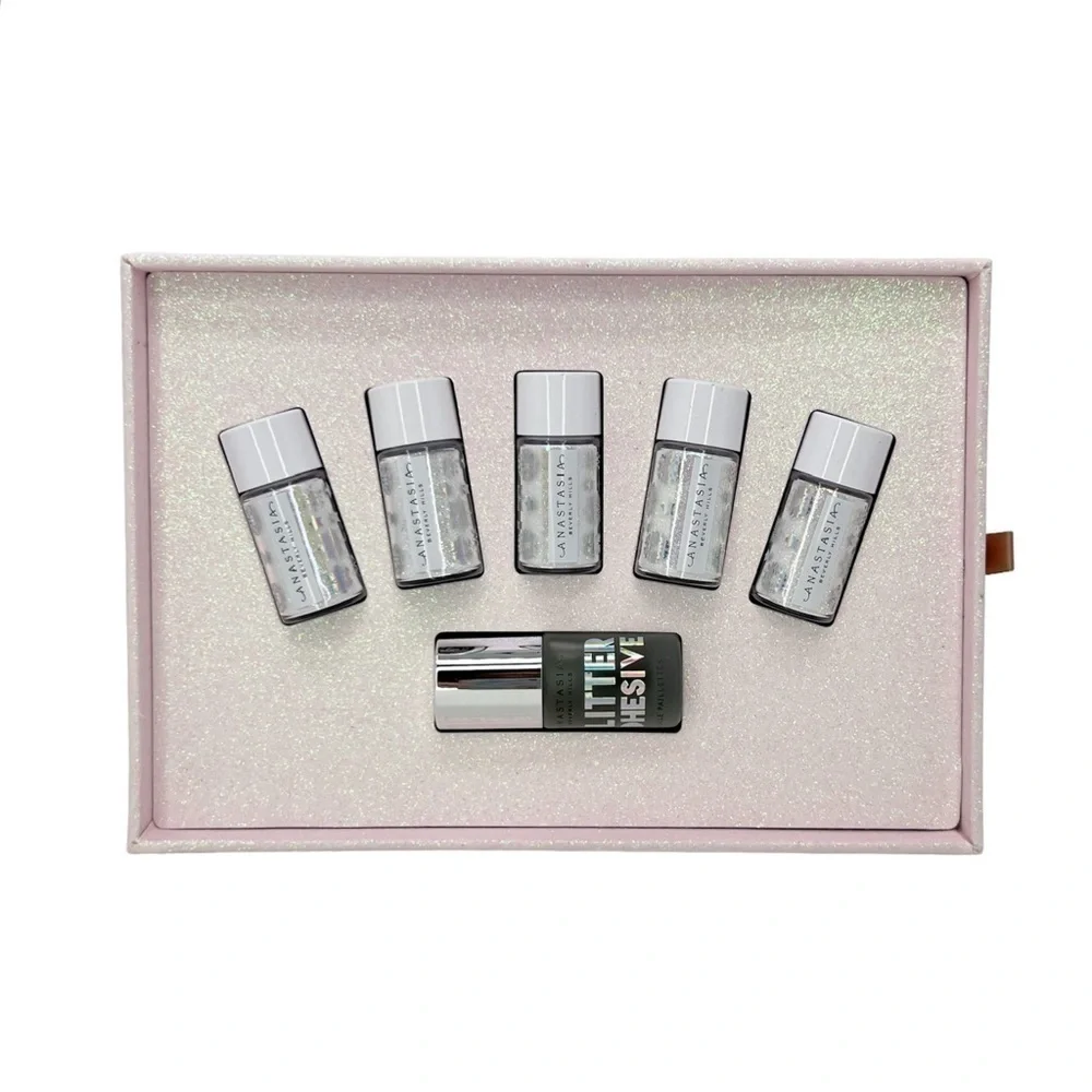Anastasia Holiday Loose Glitter Kit Eyeshadow Face Hair Body Makeup New NWT